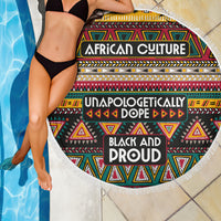 Colorful African Pattern Beach Blanket - Wonder Print Shop