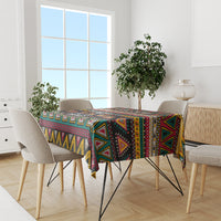 Colorful African Pattern Tablecloth - Wonder Print Shop