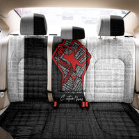 Personalized Civil Rights Movement Justice Fist Back Car Seat Cover - Wonder Print Shop