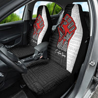 Personalized Civil Rights Movement Justice Fist Car Seat Cover - Wonder Print Shop