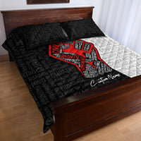 Personalized Civil Rights Movement Justice Fist Quilt Bed Set - Wonder Print Shop