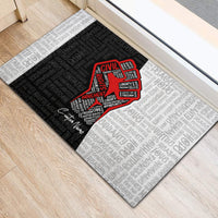 Personalized Civil Rights Movement Justice Fist Rubber Doormat - Wonder Print Shop