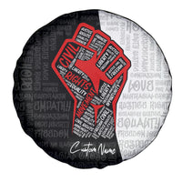 Personalized Civil Rights Movement Justice Fist Spare Tire Cover - Wonder Print Shop