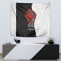 Personalized Civil Rights Movement Justice Fist Tapestry - Wonder Print Shop