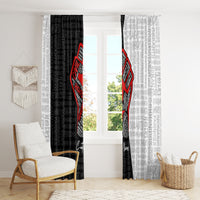 Personalized Civil Rights Movement Justice Fist Window Curtain - Wonder Print Shop