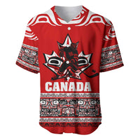 Haida Hockey Canada Baseball Jersey Maple Leaf