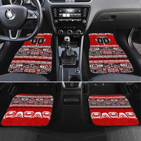 Haida Hockey Canada Car Mats Maple Leaf