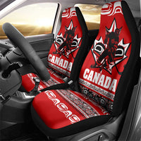 Haida Hockey Canada Car Seat Cover Maple Leaf