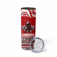 Haida Hockey Canada Skinny Tumbler Maple Leaf