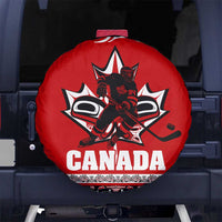 Haida Hockey Canada Spare Tire Cover Maple Leaf