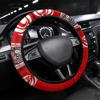 Haida Hockey Canada Steering Wheel Cover Maple Leaf