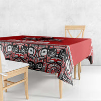 Haida Hockey Canada Tablecloth Maple Leaf