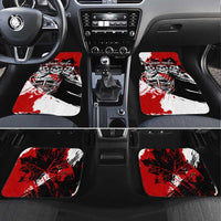Canada Hockey Skull Life and Death Car Mats