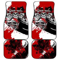 Canada Hockey Skull Life and Death Car Mats