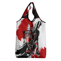 Canada Hockey Skull Life and Death Grocery Bag