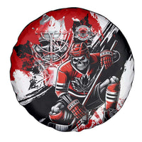 Canada Hockey Skull Life and Death Spare Tire Cover