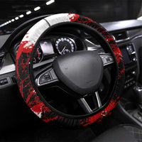 Canada Hockey Skull Life and Death Steering Wheel Cover