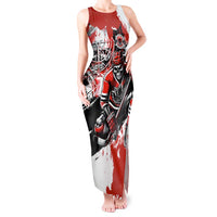 Canada Hockey Skull Life and Death Tank Maxi Dress