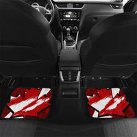 Canada Hockey Warrior Car Mats Bold Maple Leaf Sports Art