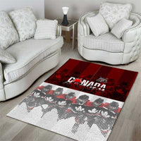 Canada Super Team Area Rug Dynamic Ice Hockey Legacy
