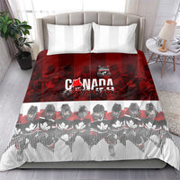 Canada Super Team Bedding Set Dynamic Ice Hockey Legacy