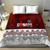 Canada Super Team Bedding Set Dynamic Ice Hockey Legacy