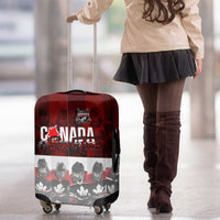 Canada Super Team Luggage Cover Dynamic Ice Hockey Legacy