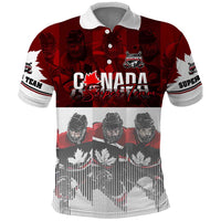 Canada Super Team Polo Shirt Dynamic Ice Hockey Legacy