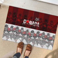 Canada Super Team Rubber Doormat Dynamic Ice Hockey Legacy