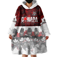 Canada Super Team Wearable Blanket Hoodie Dynamic Ice Hockey Legacy