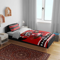 Champions Canada Hockey Bedding Set Fierce Beaver on Ice