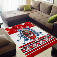 Canada Elite Hockey Area Rug Champions Spirit