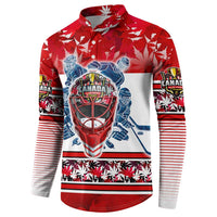 Personalized Canada Elite Hockey Button Sweatshirt Champions Spirit