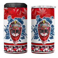 Canada Elite Hockey 4 in 1 Can Cooler Tumbler Champions Spirit