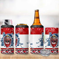 Canada Elite Hockey 4 in 1 Can Cooler Tumbler Champions Spirit