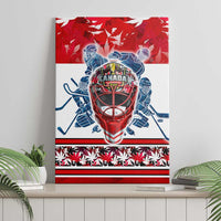 Canada Elite Hockey Canvas Wall Art Champions Spirit