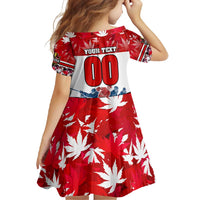 Personalized Canada Elite Hockey Family Matching Off Shoulder Maxi Dress and Hawaiian Shirt Champions Spirit