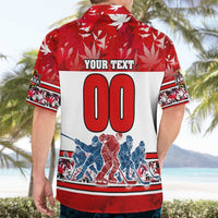 Personalized Canada Elite Hockey Hawaiian Shirt Champions Spirit