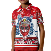 Personalized Canada Elite Hockey Kid Polo Shirt Champions Spirit