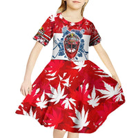 Personalized Canada Elite Hockey Kid Short Sleeve Dress Champions Spirit