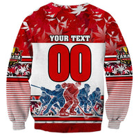 Personalized Canada Elite Hockey Sweatshirt Champions Spirit