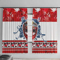 Canada Elite Hockey Window Curtain Champions Spirit