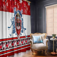 Canada Elite Hockey Window Curtain Champions Spirit