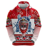 Personalized Canada Elite Hockey Zip Hoodie Champions Spirit