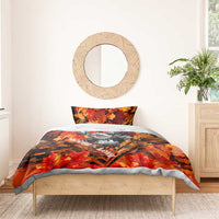 Moose Love Bedding Set Maple Leaf Autumn Passion