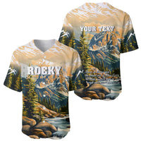 The Beauty of Rocky Mountains Baseball Jersey