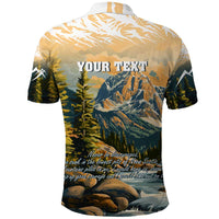 The Beauty of Rocky Mountains Polo Shirt