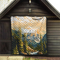 The Beauty of Rocky Mountains Quilt