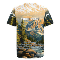 The Beauty of Rocky Mountains Rugby Jersey