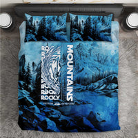 Rocky Mountains Bedding Set Outdoor Adventure
